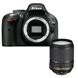 Reflex D5200 - Μαύρο + Nikon AF-S Nikkor 18-140mm f/3.5-5.6 G ED VR f/3.5-5.6 G ED VR