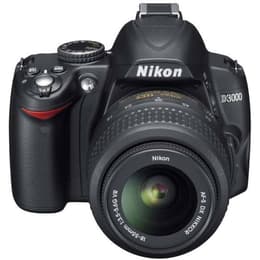Reflex D3000 - Μαύρο + Nikon Nikon 18-55mm f/3.5-5.6G AF-S VR DX f/3.5-5.6