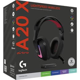 Logitech G Astro A20 X gaming wireless Ακουστικά Μικρόφωνο - Μαύρο