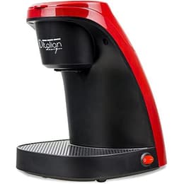 Καφετιέρα Χωρίς κάψουλες Italian Design IDECUCOF02 Coffee Duo Pro 0,2400L - Μαύρο