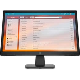 21" HP P22V G4 1920 x 1080 LCD monitor Μαύρο