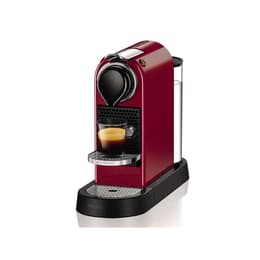 Καφετιέρα Espresso με κάψουλες Συμβατό με Nespresso Krups XN7405 1L - Κόκκινο/Μαύρο