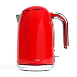Livoo DOD180R Κόκκινο 1,7000L - Ηλεκτρικός βραστήρας
