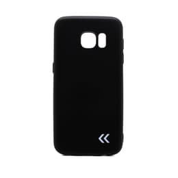 Προστατευτικό Galaxy S7 και προστατευτική οθόνη - Πλαστικό - Μαύρο