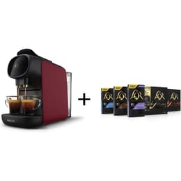 Καφετιέρα Espresso με κάψουλες Συμβατό με Nespresso Philips L'OR Barista Sublime LM9012/55 0,8000L - Μαύρο/Κόκκινο