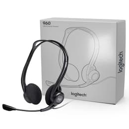 Logitech 960 με καλώδιο Ακουστικά Μικρόφωνο - Μαύρο