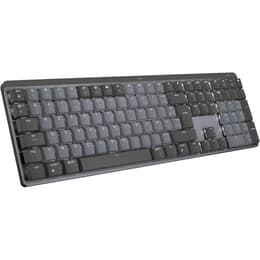 Logitech Πληκτρολόγιο AZERTY Γαλλικό Ασύρματο Πληκτρολόγιο με φωτιζόμενα πλήκτρα MX mechanical