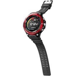 Casio Ρολόγια WSD-F21HR Παρακολούθηση καρδιακού ρυθμού GPS - Κόκκινο/Μαύρο
