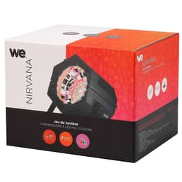 We Stroboscope à 47 LED multicolore 4 couleurs Vitesse du flash réglable + Fixation Αξεσουάρ ήχου