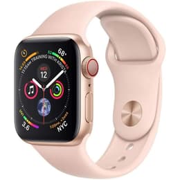 Apple Watch Series 4 (2018) GPS + Cellular 44 mm - Αλουμίνιο Χρυσό - Sport band Ροζ