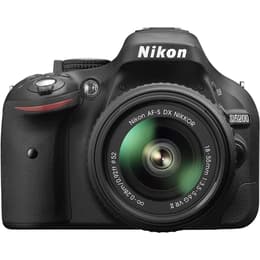 Reflex D5200 - Μαύρο + Nikon Nikkor AF-S DX 18-55mm f/3.5-5.6 G VR II f/3.5-5.6
