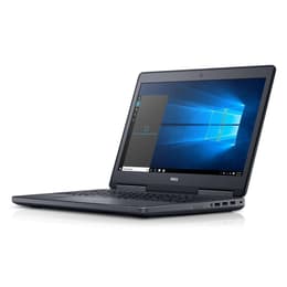 Dell Precision 7510 15" (2016) - Core i7-6820HQ - 32GB - SSD 512 Gb QWERTY - Αγγλικά