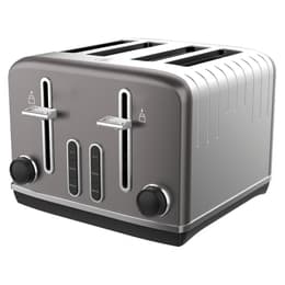 Φρυγανιέρα Tesco Deco 4 Slice Toaster DEC4TTGR21 υποδοχές - Γκρι
