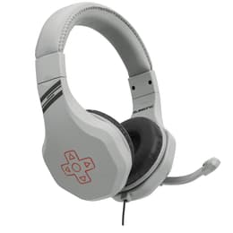 Subsonic Retro Gaming Headset gaming καλωδιωμένο Ακουστικά Μικρόφωνο - Άσπρο//Γκρι
