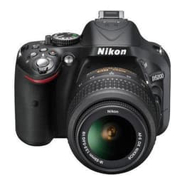 Reflex D5200 - Μαύρο + Nikon AF-X DX Nikkor 18-55mm f/3.5-5.6GVR f/3.5-5.6
