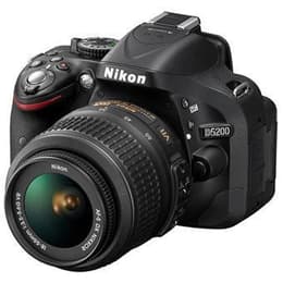 Reflex D5200 - Μαύρο + Nikon AF-X DX Nikkor 18-55mm f/3.5-5.6GVR f/3.5-5.6