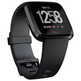 Fitbit Ρολόγια Versa Παρακολούθηση καρδιακού ρυθμού - Μαύρο