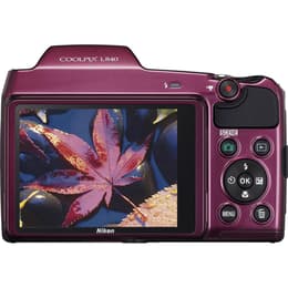 Άλλο Coolpix L840 - Μωβ + Nikon Nikkor Optical Zoom ED VR 4.0-152 mm f/3.0-6.5 f/3.0-6.5