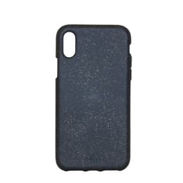 Προστατευτικό iPhone X - Φυσικό υλικό - Μαύρο