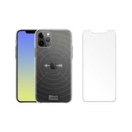 Back Market Προστατευτικό iPhone 11 Pro και προστατευτική οθόνη - GRS 4.0 Ανακυκλωμένο πλαστικό - Διαφανές