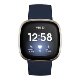 Fitbit Ρολόγια Versa 3 Παρακολούθηση καρδιακού ρυθμού GPS - Μπλε