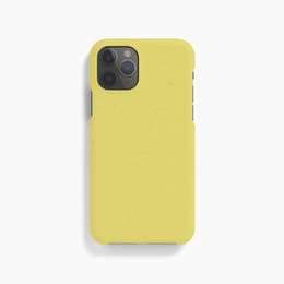Προστατευτικό iPhone 11 Pro - Φυσικό υλικό - Κίτρινο