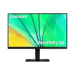 24" Samsung ViewFinity S6 S60D 2560 x 1440 LCD monitor Μαύρο