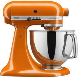 Kitchenaid Artisan 5KSM175PSEHY 4.8L Πορτοκαλί Κουζινομηχανή - Πολυμίξερ