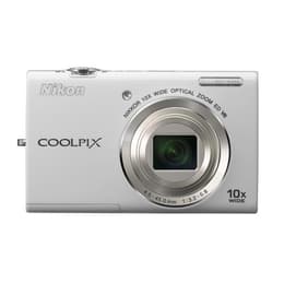 Συμπαγής Coolpix S6200 - Άσπρο + Nikon Nikkor Wide Optical Zoom ED VR 25-250 mm f/3.2-5.8 f/3.2-5.8