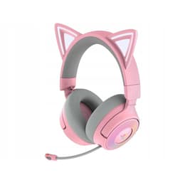 Razer Kraken Kitty V3 Pro gaming ενσύρματο + ασύρματο Ακουστικά Μικρόφωνο - Ροζ
