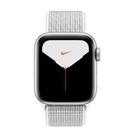 Apple Watch (Series 4) 2018 GPS 44mm - Αλουμίνιο Ασημί - Αθλητισμός Γκρι