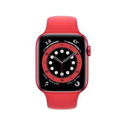 Apple Watch Series 6 (2020) GPS 44 mm - Αλουμίνιο Κόκκινο - Sport band Κόκκινο