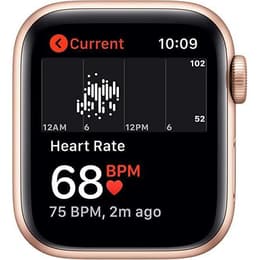 Apple Watch (Series SE) 2020 GPS + Cellular 40mm - Αλουμίνιο Χρυσό - Sport band Ροζ άμμος