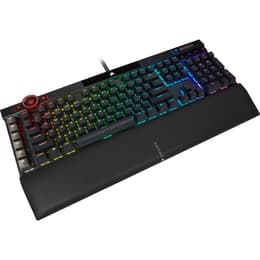 Corsair Πληκτρολόγιο QWERTY Αγγλικά (UK) Πληκτρολόγιο με φωτιζόμενα πλήκτρα K100