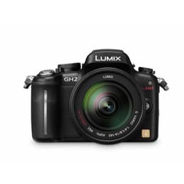 Reflex Lumix DMC-GH2 - Μαύρο + Panasonic Lumix G Vario 14-45mm f/3.5-5.6 ASPH Mega OIS f/3.5-5.6