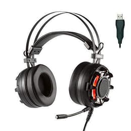 Konix Drakkar Ragnarok Μειωτής θορύβου gaming καλωδιωμένο Ακουστικά Μικρόφωνο - Μαύρο