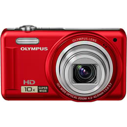 Συμπαγής VR-310 - Κόκκινο + Olympus Wide Optical Zoom 24-240 mm f/3-5.7 f/3-5.7