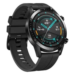 Huawei Ρολόγια Watch GT 2 46mm Παρακολούθηση καρδιακού ρυθμού GPS - Μπλε-Μαύρο