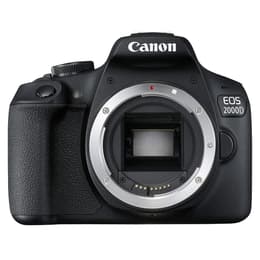Reflex EOS 2000D - Μαύρο + Canon Canon Zoom Lens EF-S 18-55mm f/3,5-5,6 IS II + Canon Zoom Lens EF 75-300mm f/4-5,6 III f/3.5-5.6 + f/4-5.6