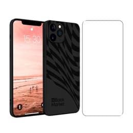 Back Market Προστατευτικό iPhone 11 pro Max και προστατευτική οθόνη - Ανακυκλωμένο πλαστικό - Μαύρο