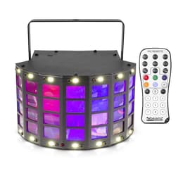 Lytor Lot de 4 jeux de lumière effet 2 DERBY à 4 LEDs RGBW + Etriers fixations + 2 Astro SUNMAGIC RVB Φωτισμός