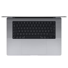 MacBook Pro 16" (2021) - Apple M1 Pro 10‑core CPU καιGPU 16-Core - 32GB RAM - SSD 1000GB - AZERTY - Γαλλικό