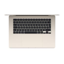 MacBook Air 15" (2023) - Apple M2 8‑core CPU καιGPU 10-Core - 16GB RAM - SSD 1000GB - Πρότυπο - QWERTZ - Γερμανικό