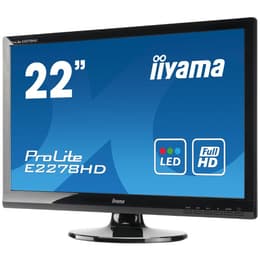 22" Iiyama ProLite E2278HD 1920 x 1080 LED monitor Μαύρο