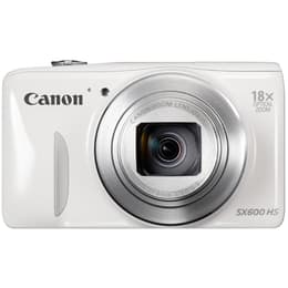 Συμπαγής PowerShot SX600 HS - Άσπρο + Canon Canon Zoom Lens 18x IS 4,5-81,0mm f/3,8-6,9 f/3.8-6.9