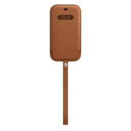 Apple Προστατευτικό iPhone 12 / iPhone 12 Pro - Magsafe - Δέρμα Καφέ
