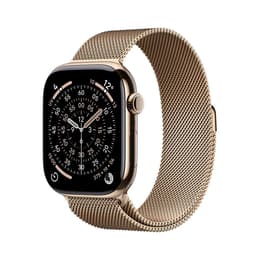Apple Watch Series 11 (2025) GPS 42 mm - Αλουμίνιο Rose Gold - Milanese loop Χρυσό