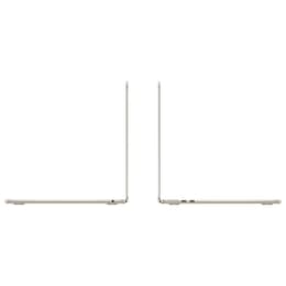 MacBook Air 13" (2024) - Apple M3 8‑core CPU καιGPU 8-Core - 16GB RAM - SSD 256GB - Πρότυπο - AZERTY - Γαλλικό