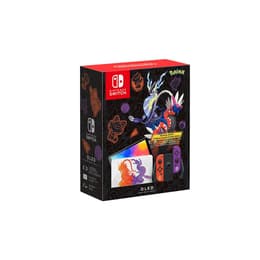 Switch OLED 64GB - Μαύρο - Περιορισμένη έκδοση Pokemon Scarlet et Violet