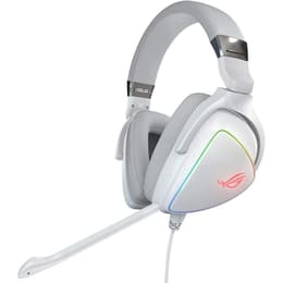 Asus ROG Delta White Edition gaming καλωδιωμένο Ακουστικά Μικρόφωνο - Άσπρο